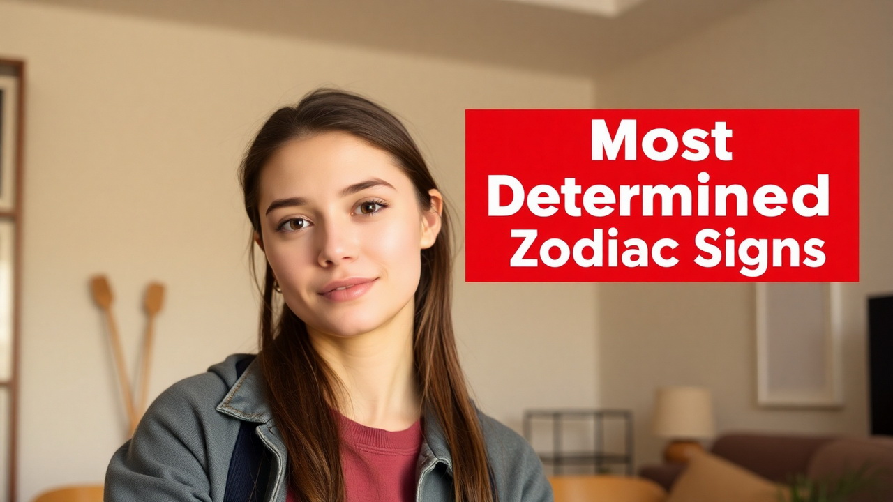 Top 5 Most Determined Zodiac Signs 2025