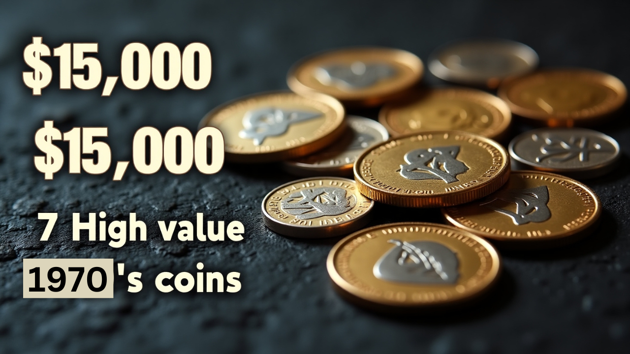 7 High-Value Coins from the 1970s Worth Up to $15000