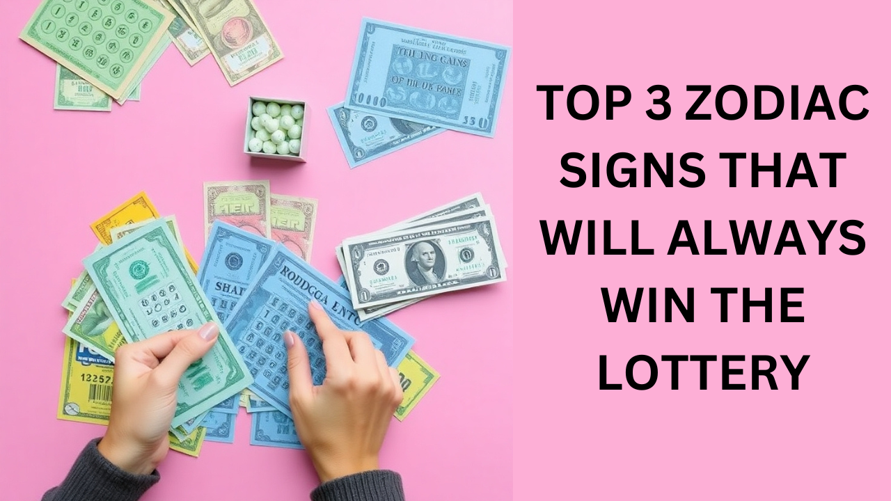 Top 3 Zodiac Signs Most Likely to Win the Lottery