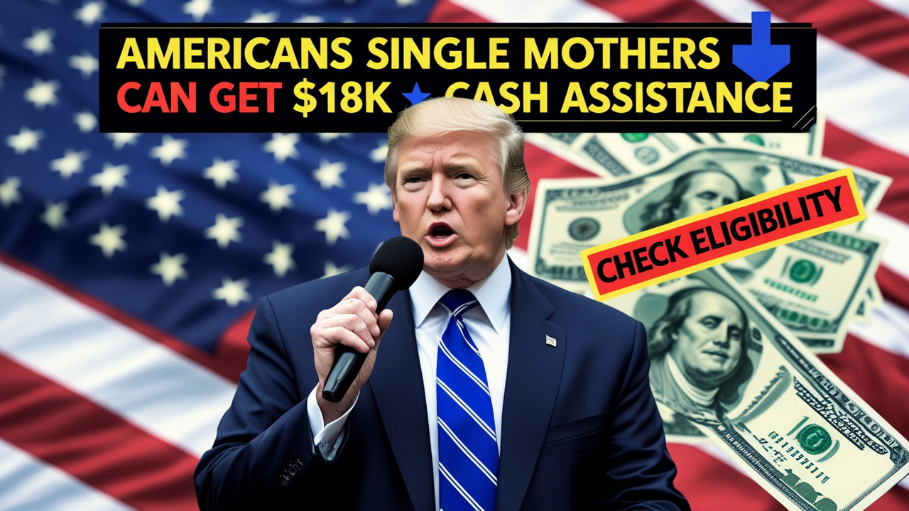 U.S. Single Mothers Can Access $18000 in Cash Assistance