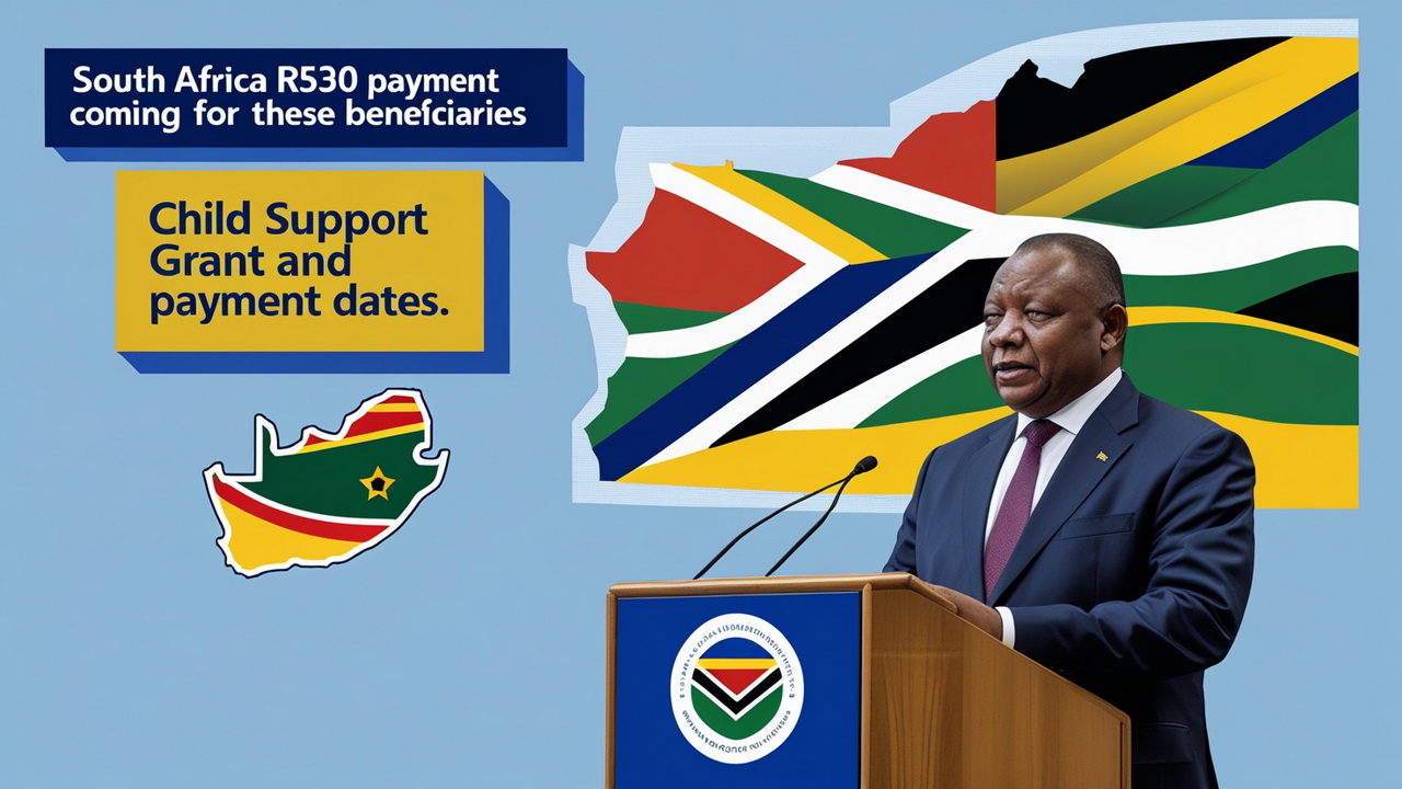 South Africa R530 Child Support Grant