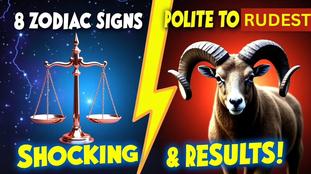 Ranking the 8 Zodiac Signs from Polite to Rude