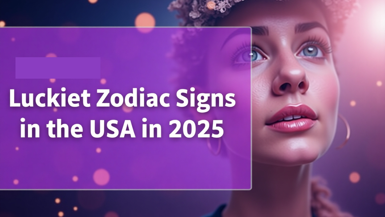 Top 5 Luckiest Zodiac Signs in the USA for 2025