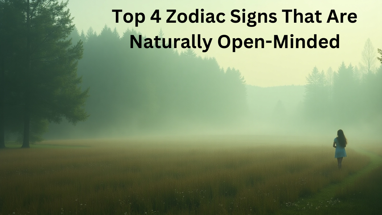 Top 4 Zodiac Signs That Are Naturally Open-Minded