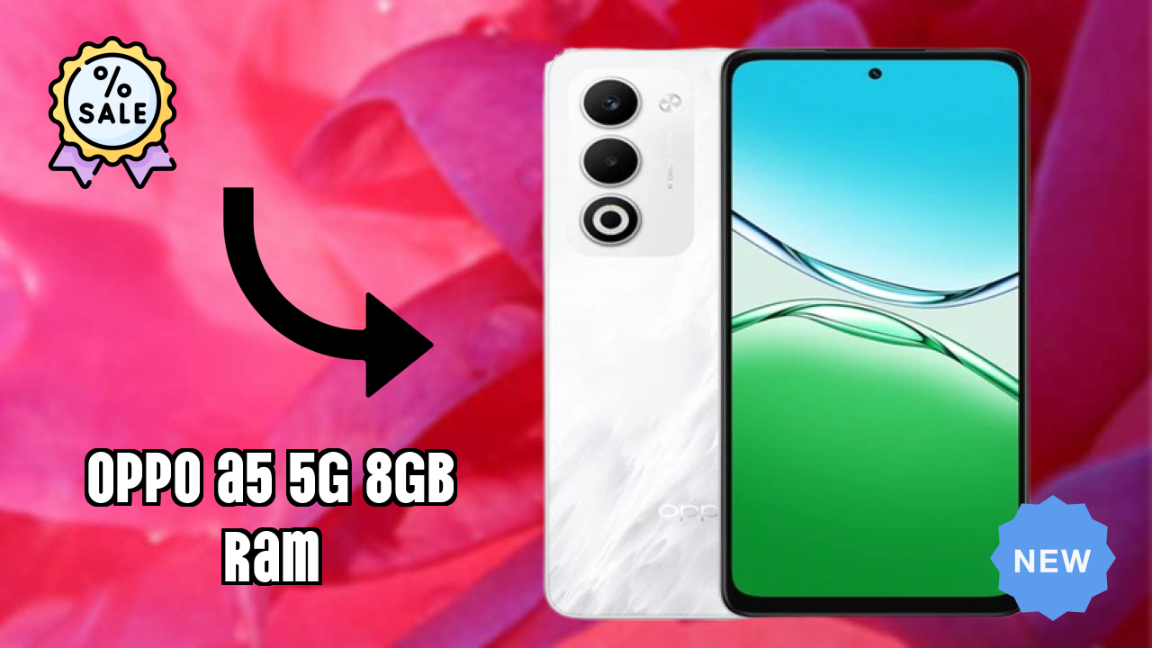 OPPO A5 5G 8GB RAM Price Drop Alert: Just ₹16,998 Now