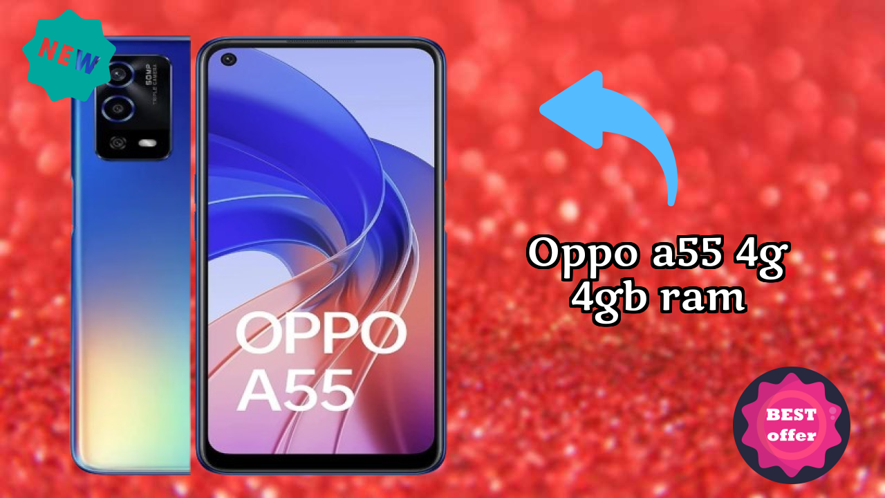 OPPO A55 4G 4GB RAM Display Technology: IPS LCD Quality