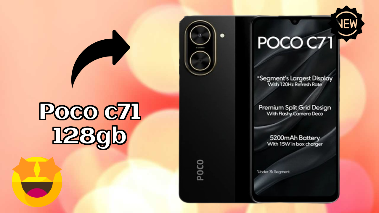 POCO C71 128GB Display Quality: IPS LCD Explained