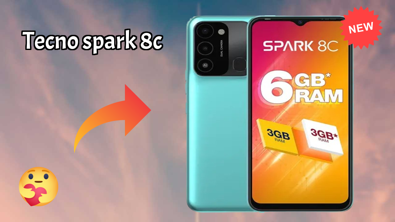 Tecno Spark 8C at ₹7,090 - Best Features Highlighted